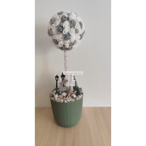 Karácsonyi asztaldísz