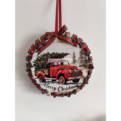 Karácsonyi ajtódísz