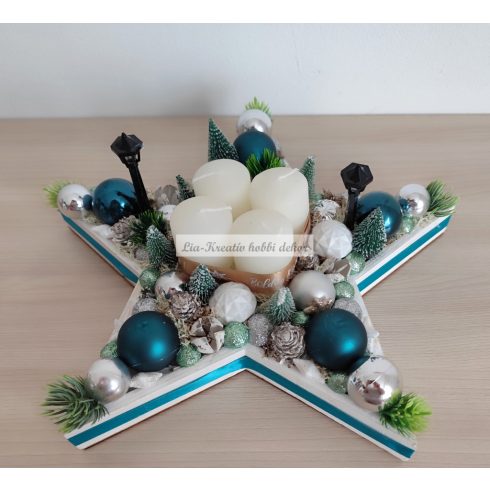 Adventi koszorú csillag